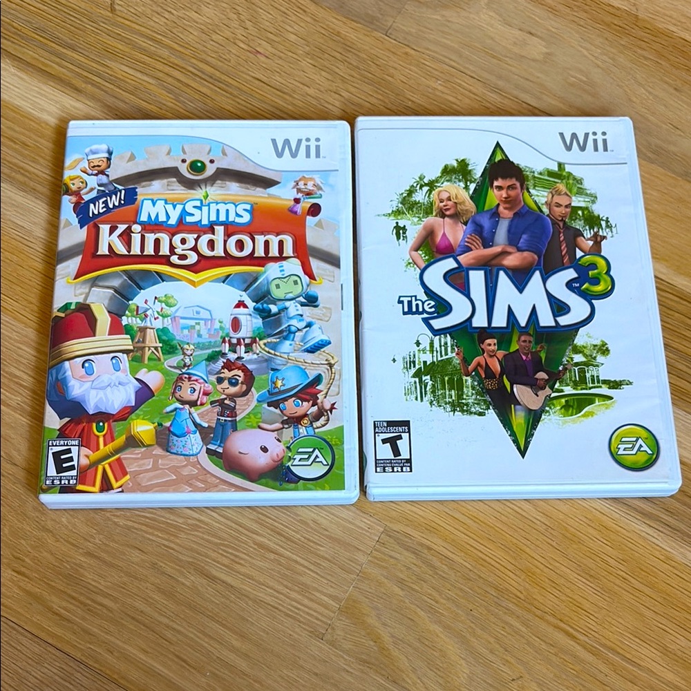 2 Wii Video Games